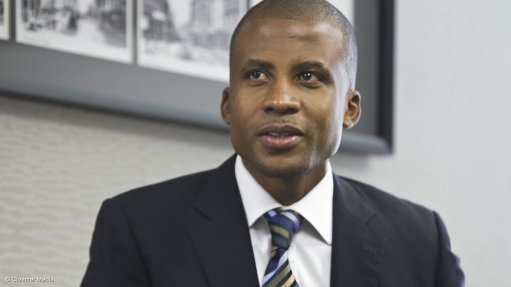 An image of Bushveld Minerals CEO Fortune Mojapelo