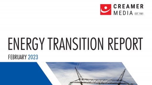 Creamer Media's Energy Transition Report 2023 cover