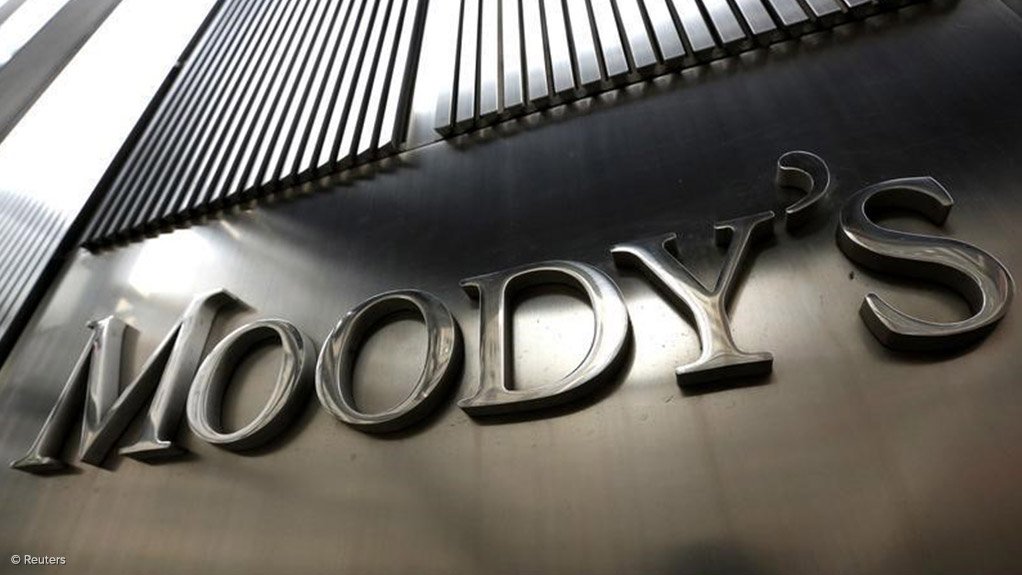 Moody's name on the side of a building