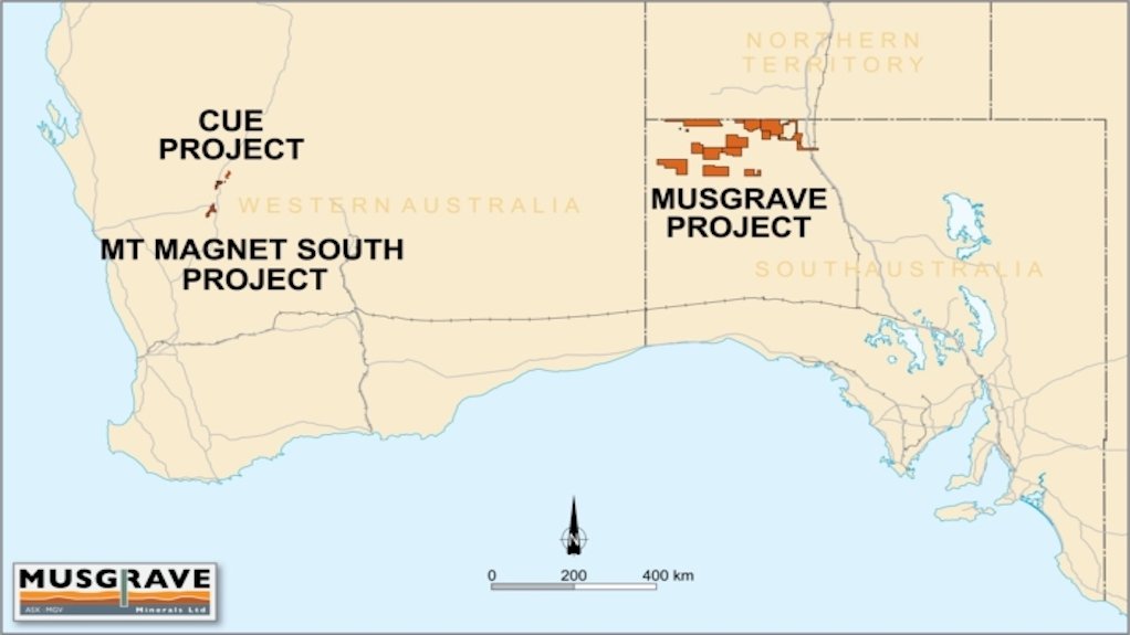 Image of Musgrave Minerals mineral tenements
